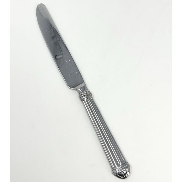 JC PENNEY COLONNADE Stainless Glossy French Dinner Knife 9.25” Replacement - Picture 1 of 3